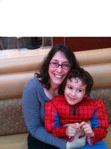 Mommy and Spiderman